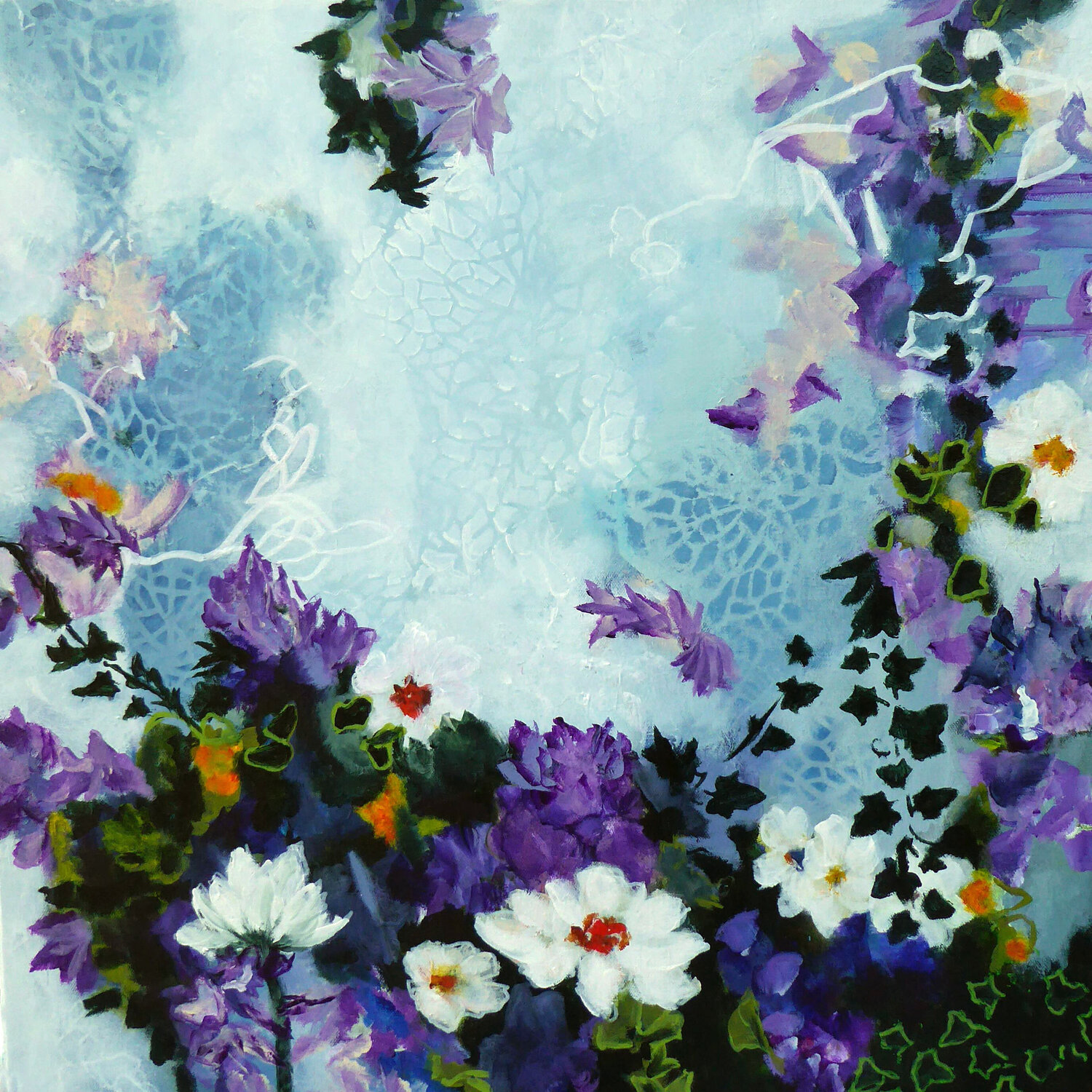 Violet Light Ute Roehe オリジナル絵画 販売中