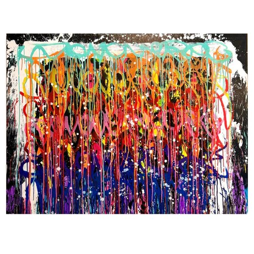 Straight Lines by JonOne, 회화 for Sale on Singulart
