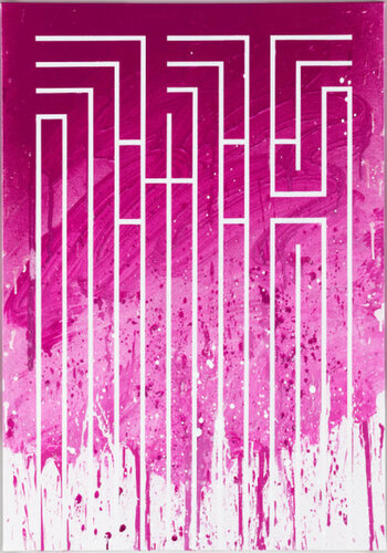 Pink matter di L'ATLAS, Pittura in vendita su Singulart