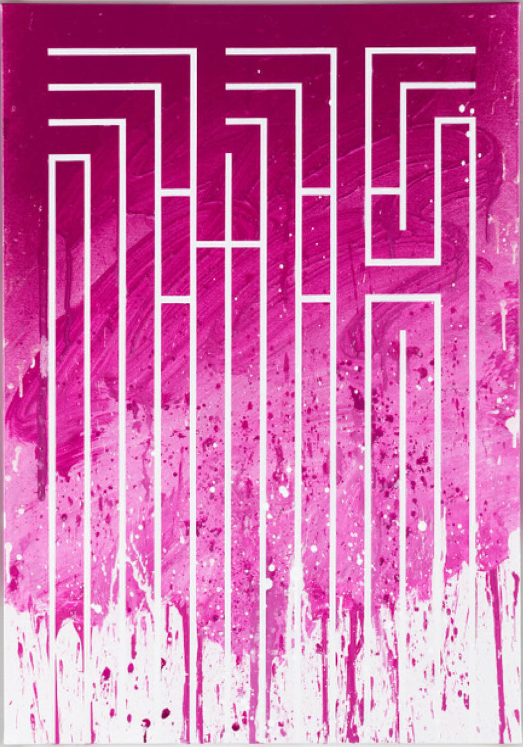 Pink matter L'ATLAS Dipinto originale in vendita