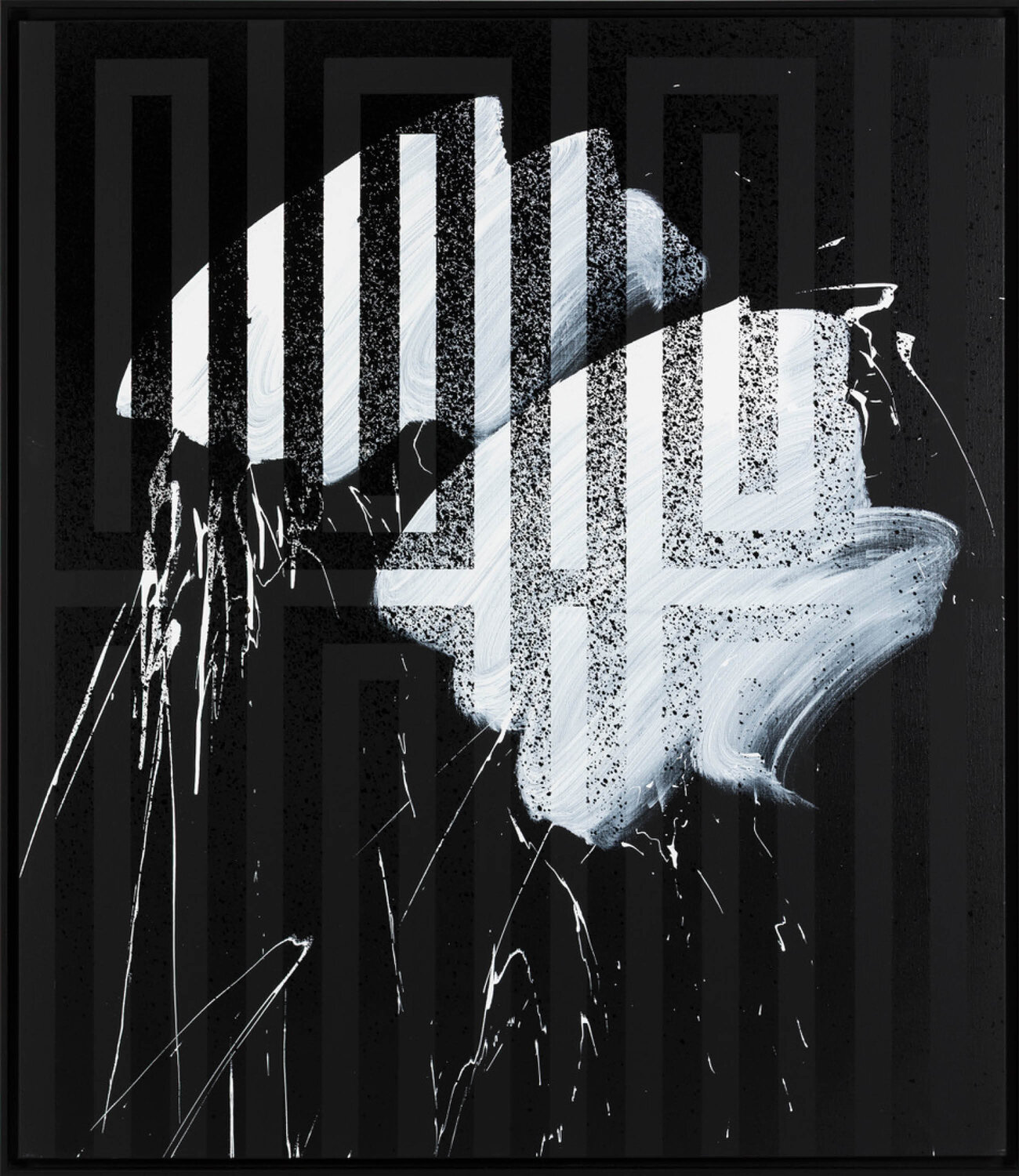 Static Gesture L'ATLAS Origineel schilderij te koop