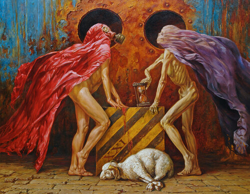 XXI van Andrii Zhukov, Schilderij te koop op Singulart