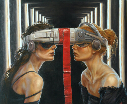 A Join View van Andrii Zhukov, Schilderij te koop op Singulart