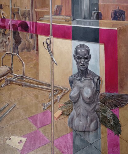 Loneliness par Andrii Zhukov, Peinture en vente sur Singulart