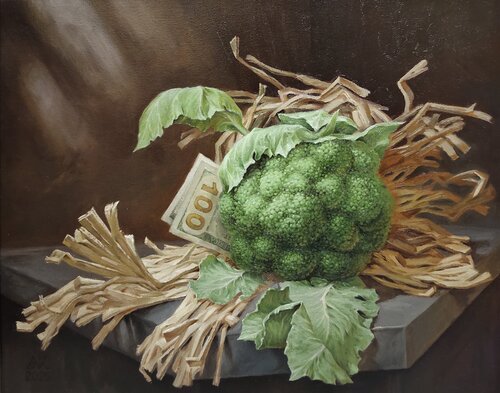 Greens de Andrii Zhukov, Pintura a la venta en Singulart