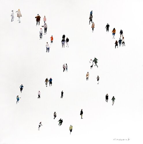 Ice dancing de Bohdan Shyptenko, Pintura a la venta en Singulart