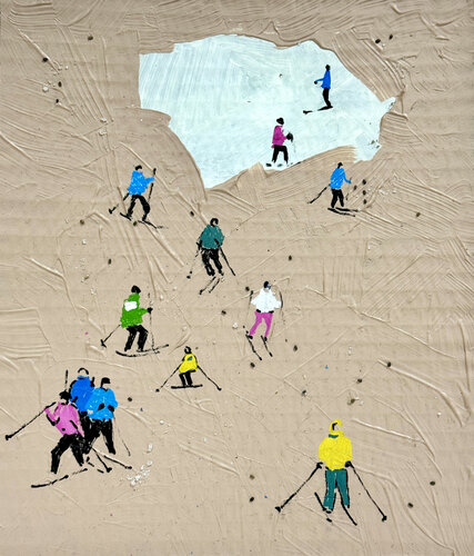 Colorado ski di Bohdan Shyptenko, Pittura in vendita su Singulart