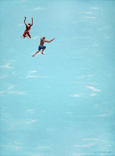 Let's dive into adventure par Bohdan Shyptenko, Peinture en vente sur Singulart