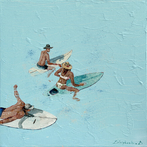 Between Waves by Bohdan Shyptenko, 絵画 for Sale on Singulart