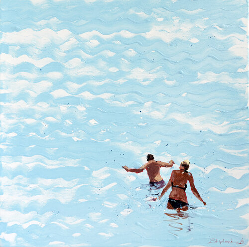 Went into the water by Bohdan Shyptenko, Painting for Sale on Singulart