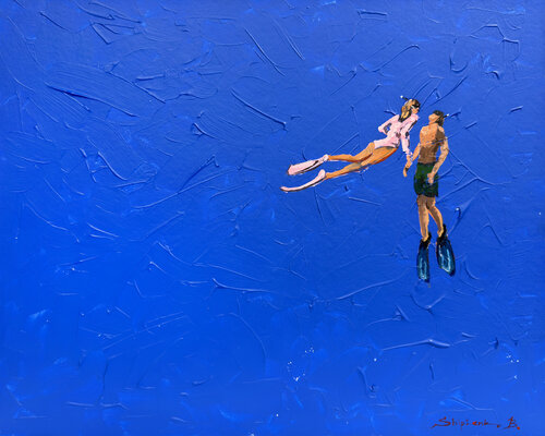 Depth of feelings par Bohdan Shyptenko, Peinture en vente sur Singulart