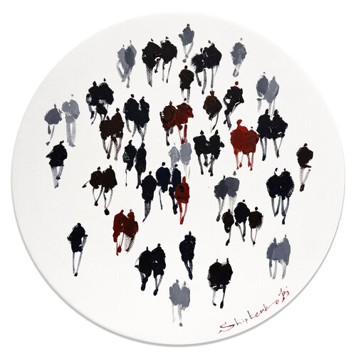 Human Constellation di Bohdan Shyptenko, Pittura in vendita su Singulart