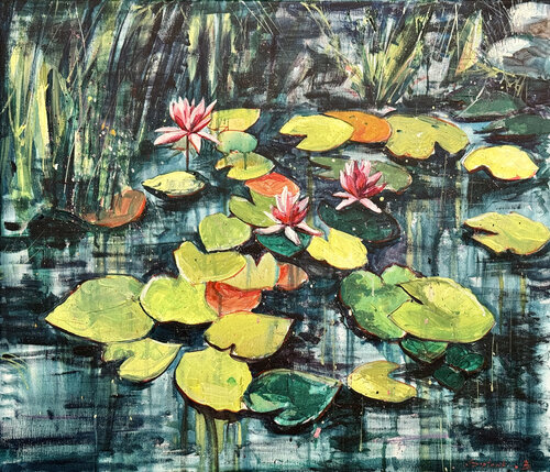 Quiet Bloom by Bohdan Shyptenko, Painting for Sale on Singulart