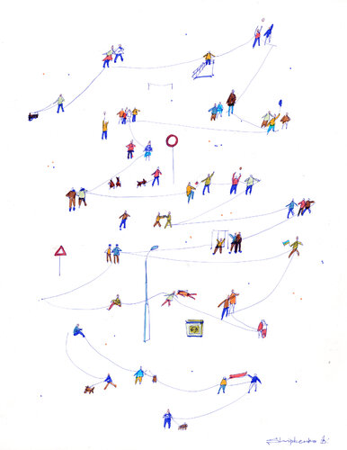 Language of Childhood by Bohdan Shyptenko, Painting for Sale on Singulart