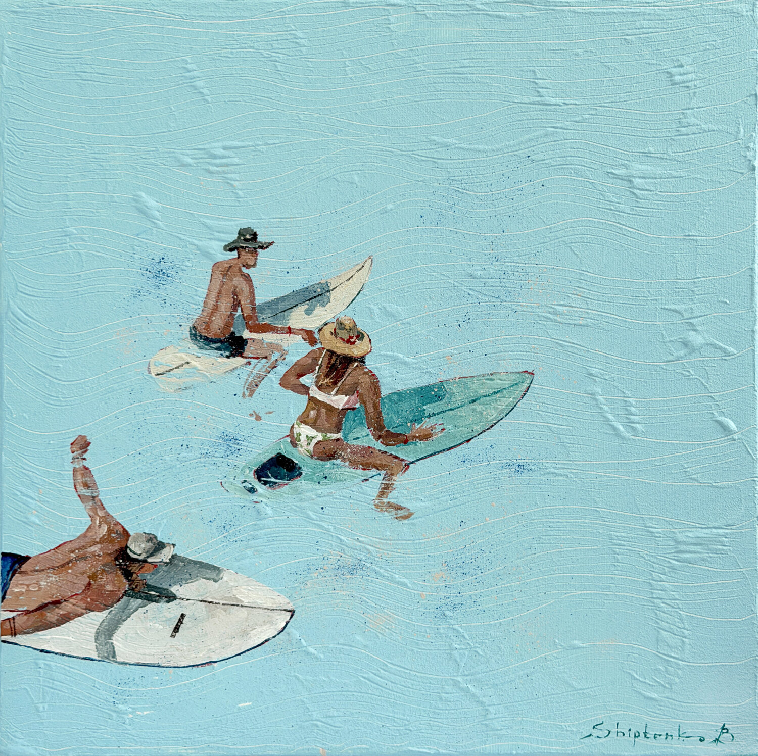 Between Waves Bohdan Shyptenko