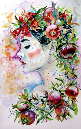 Persephone de Anna Brigitta Kovacs, Pintura a la venta en Singulart
