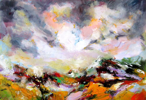 Valley van Anna Brigitta Kovacs, Schilderij te koop op Singulart