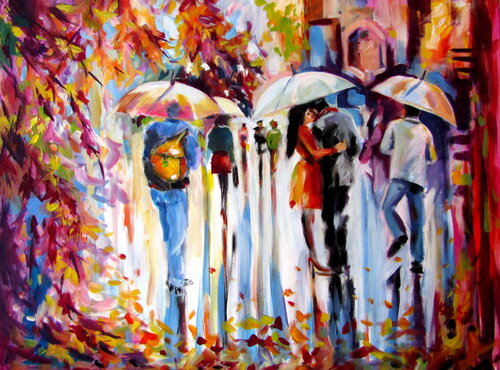 Colorful autumn in the city Anna Brigitta Kovacs