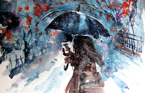 Wintertime with coffee Anna Brigitta Kovacs