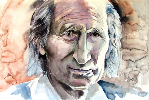 Portrait of Szilagyi Istvan de Anna Brigitta Kovacs, Pintura a la venta en Singulart