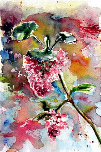 Spring flower von Anna Brigitta Kovacs, Malerei kaufen auf Singulart