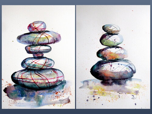 Balance collection de Anna Brigitta Kovacs, Pintura a la venta en Singulart