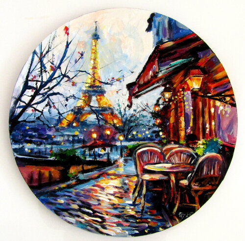 Paris II di Anna Brigitta Kovacs, Pittura in vendita su Singulart