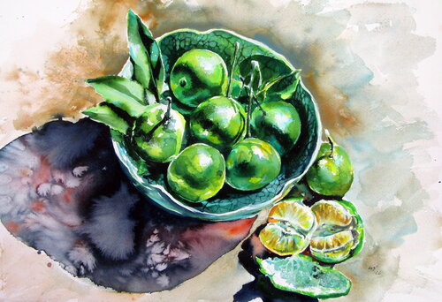 Lime von Anna Brigitta Kovacs, Malerei kaufen auf Singulart