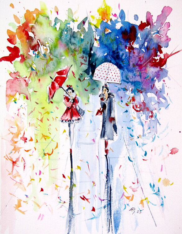 Walking people II Anna Brigitta Kovacs