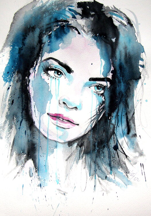 Beauty girl Anna Brigitta Kovacs