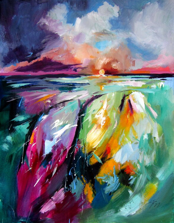 Landscape impression III Anna Brigitta Kovacs