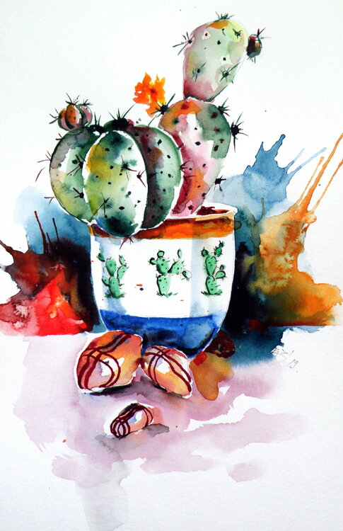 Summer still life Anna Brigitta Kovacs