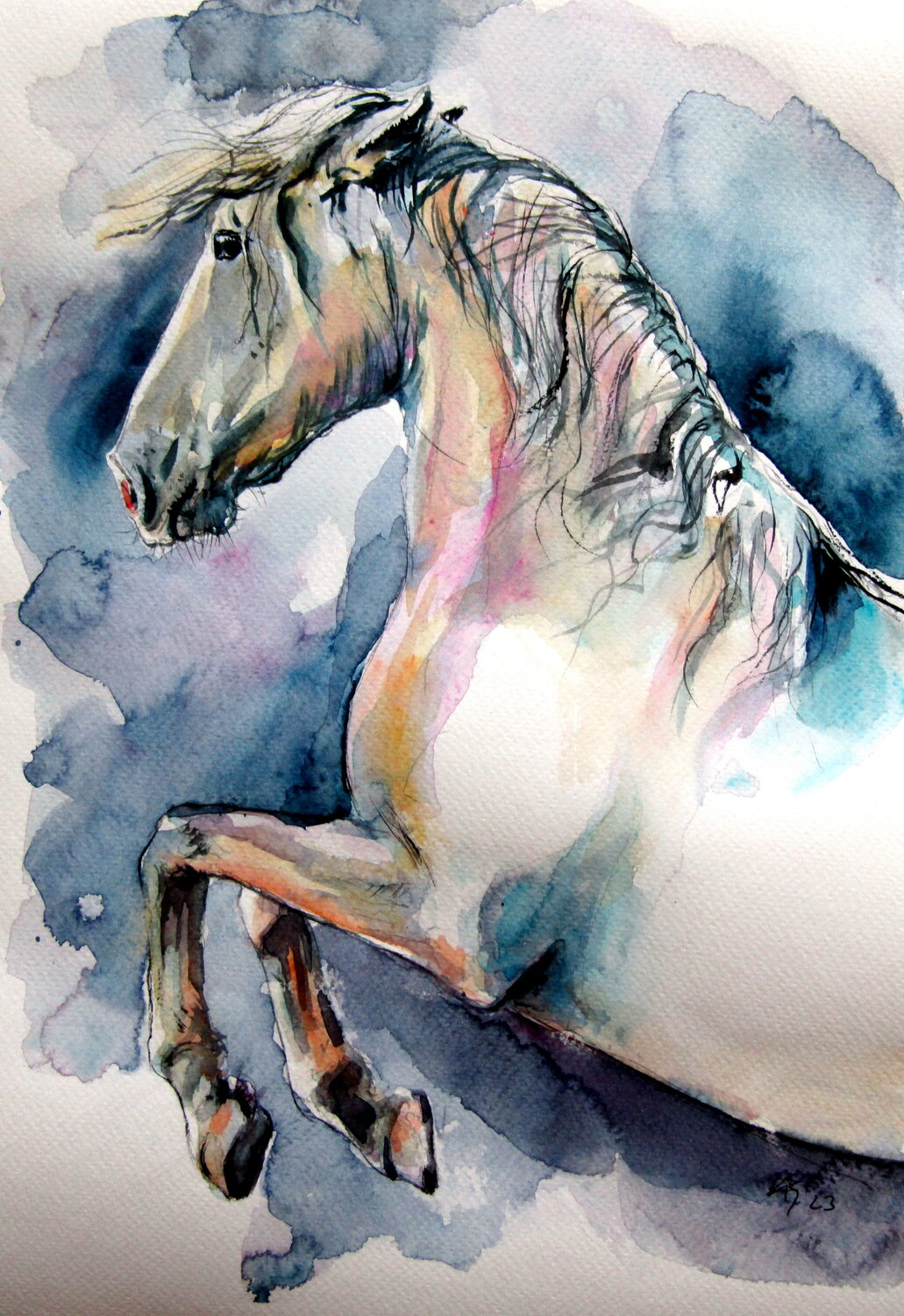 Playing horse Anna Brigitta Kovacs
