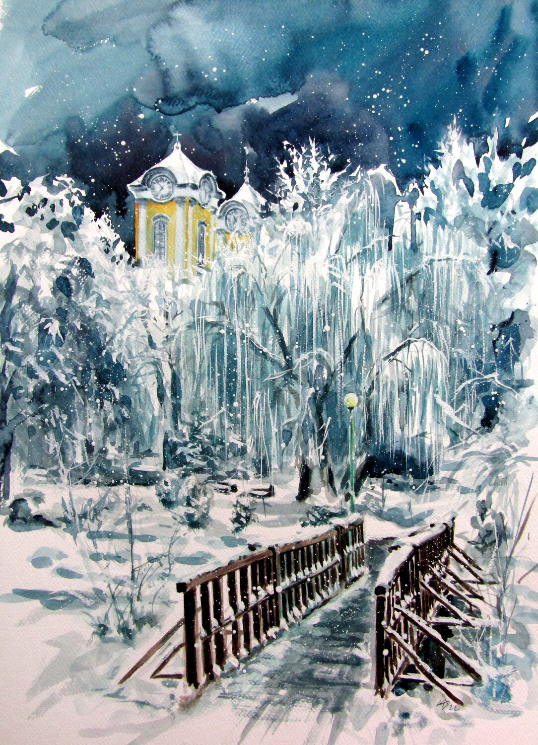 Snowfall Anna Brigitta Kovacs