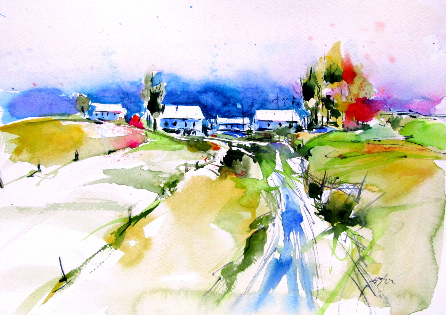 Farm after storm Anna Brigitta Kovacs
