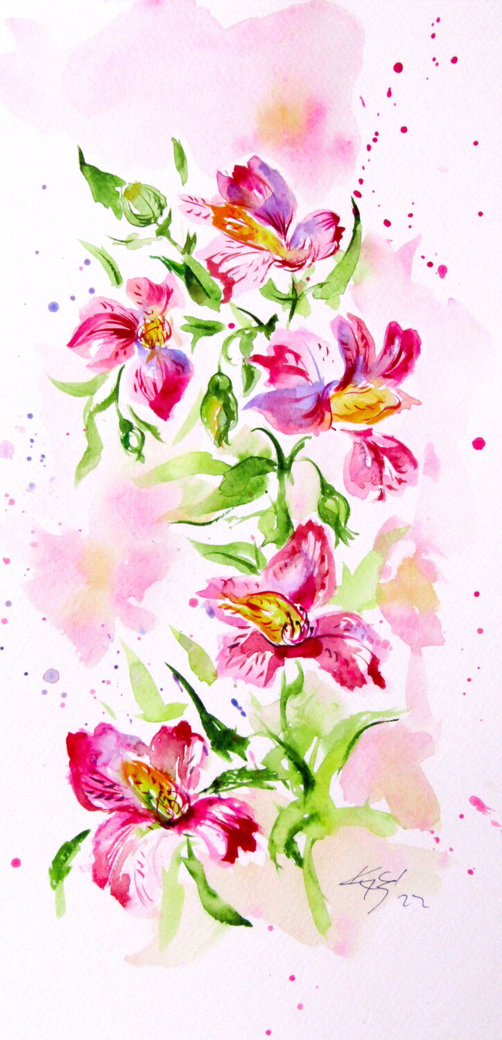 Tropical floral II Anna Brigitta Kovacs