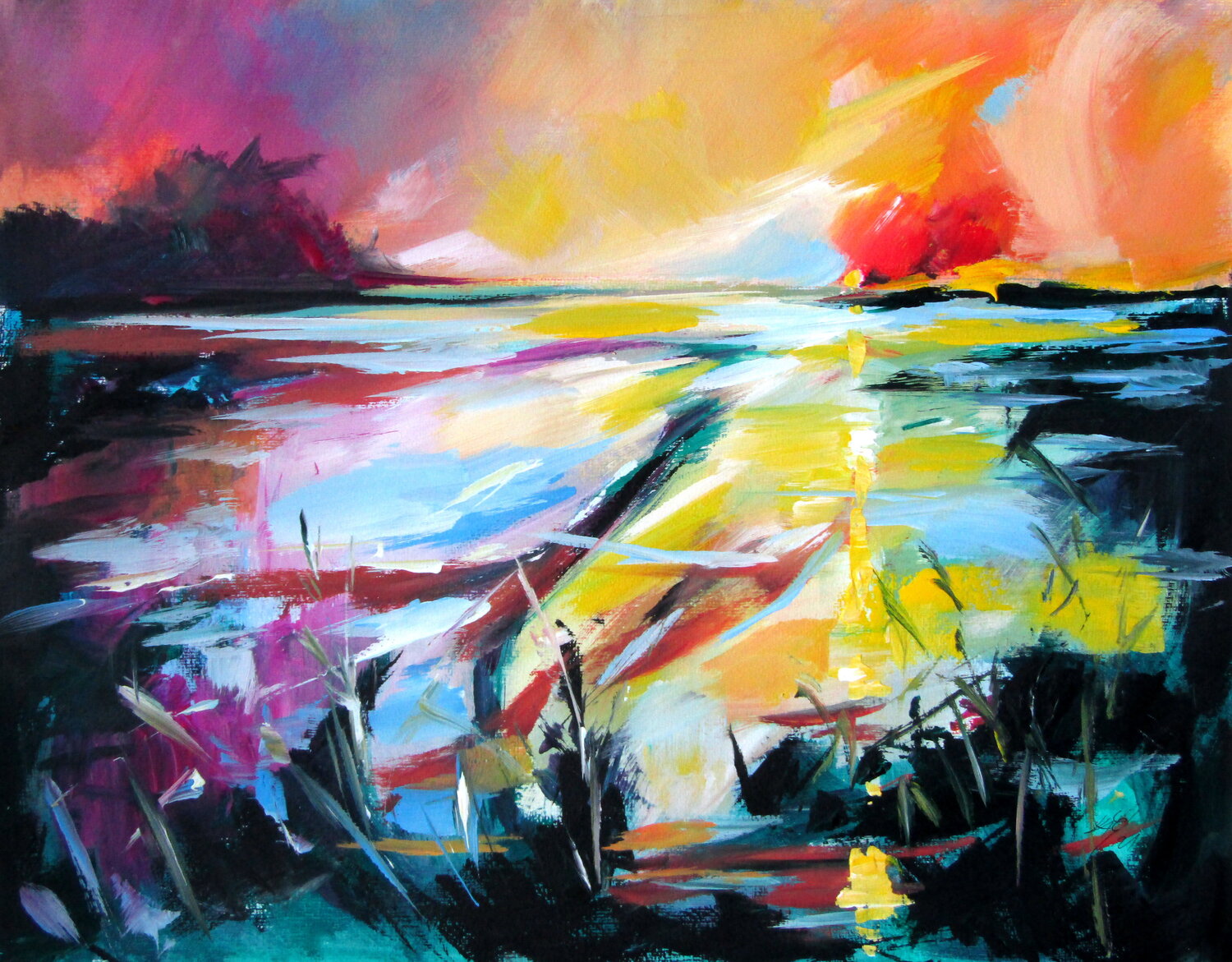 Landscape impression IV Anna Brigitta Kovacs