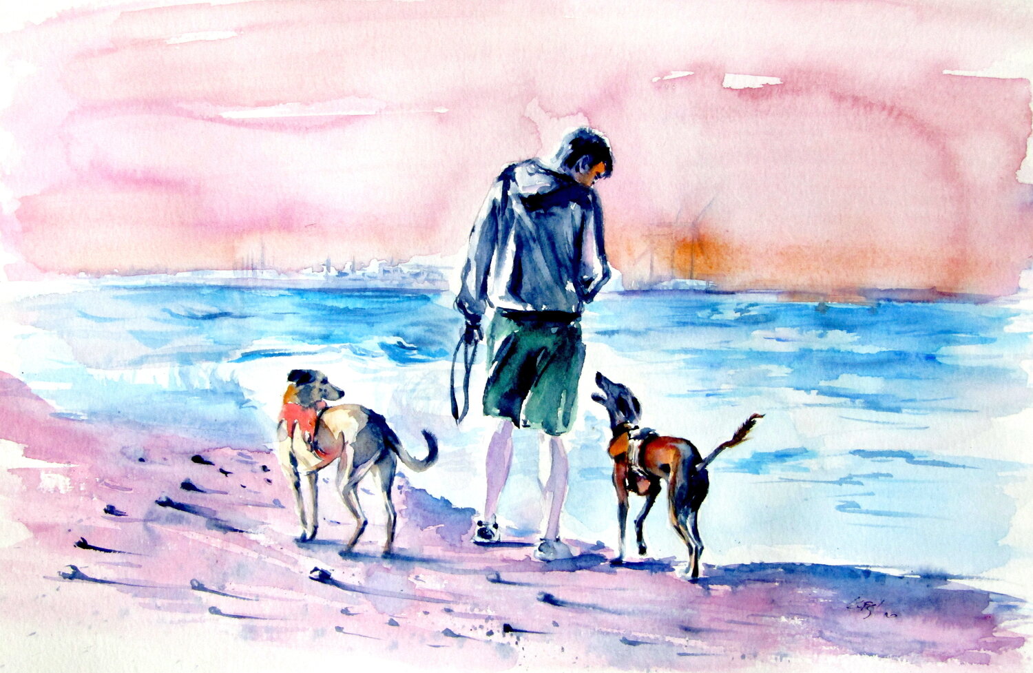 Walk with dogs Anna Brigitta Kovacs