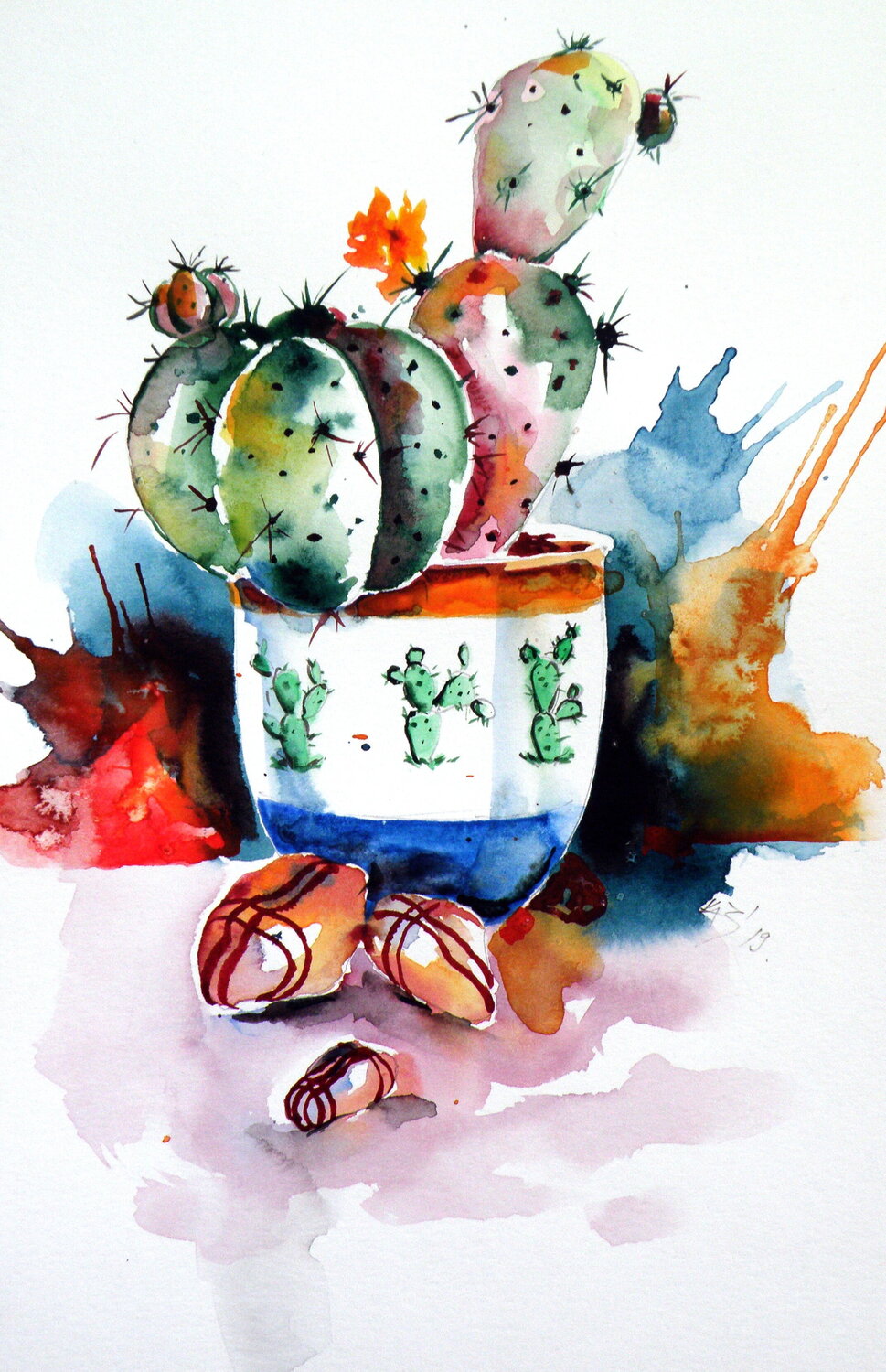 Summer still life Anna Brigitta Kovacs