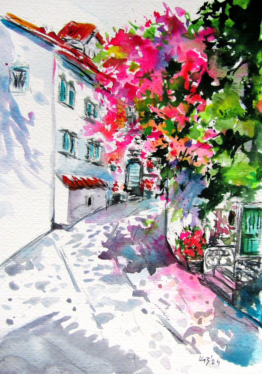 Summer street Anna Brigitta Kovacs