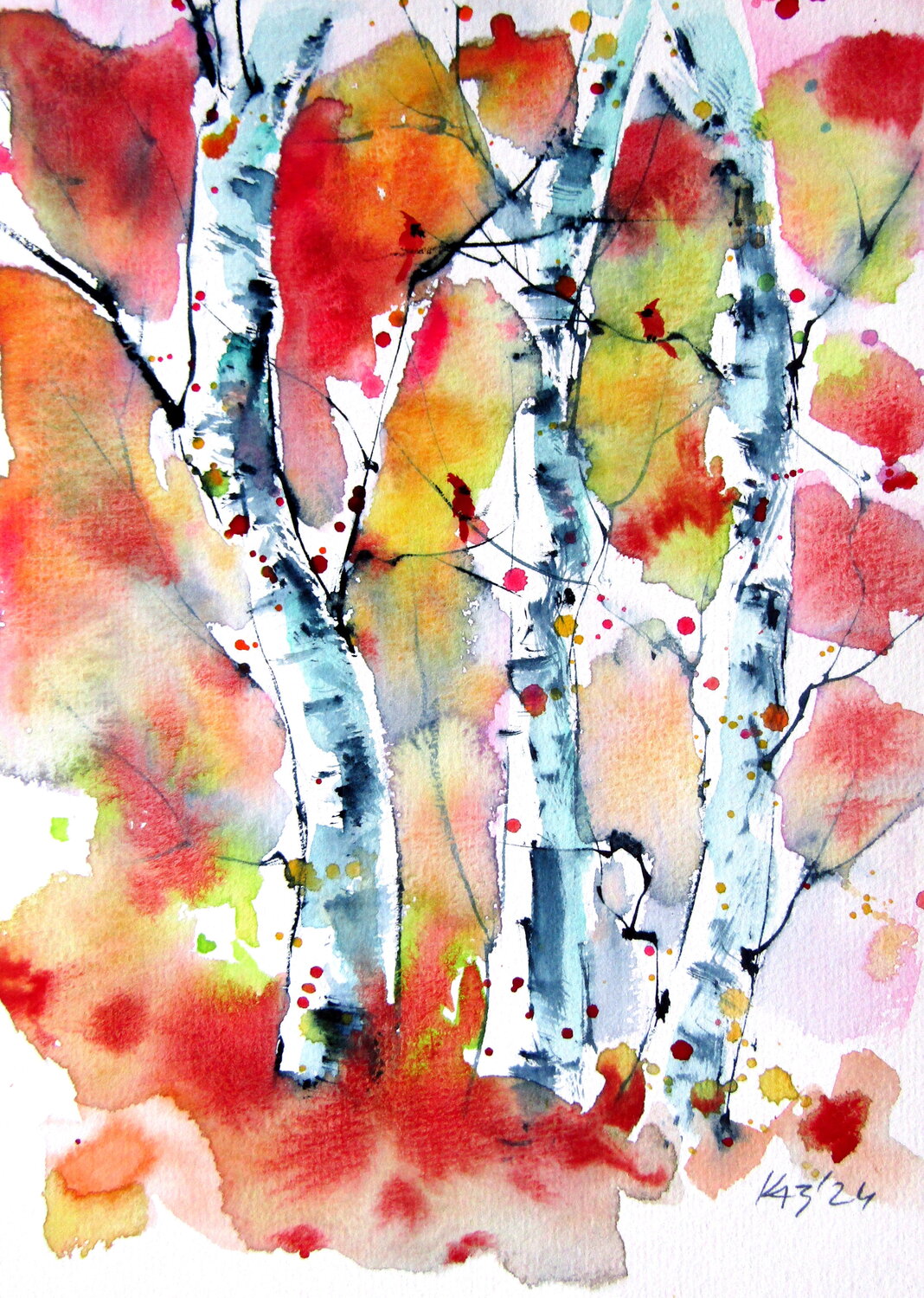 Trees at fall Anna Brigitta Kovacs
