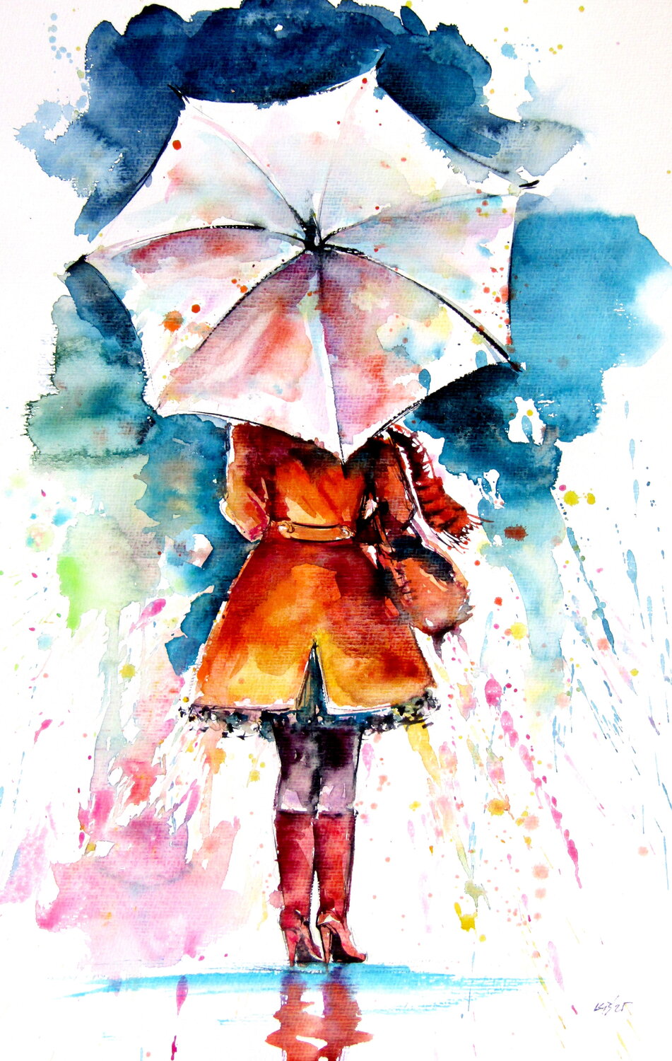 Autumn walk II Anna Brigitta Kovacs