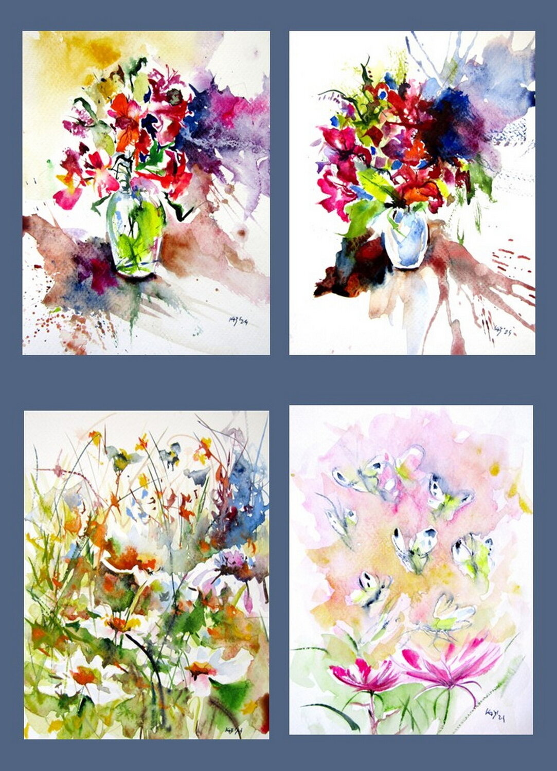 Florals of summer collection Anna Brigitta Kovacs