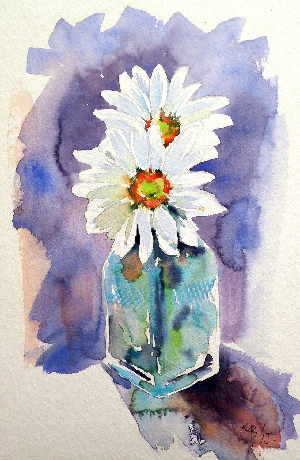 Two flowers Anna Brigitta Kovacs