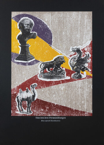 On The Three Metamorphosis, Thus Spoke Zarathustra. by Guilherme Pontes, Print for Sale on Singulart