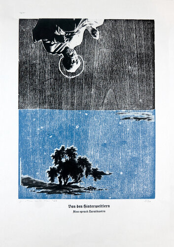 On The Afterworldly, Thus Spoke Zarathustra. by Guilherme Pontes, Print for Sale on Singulart