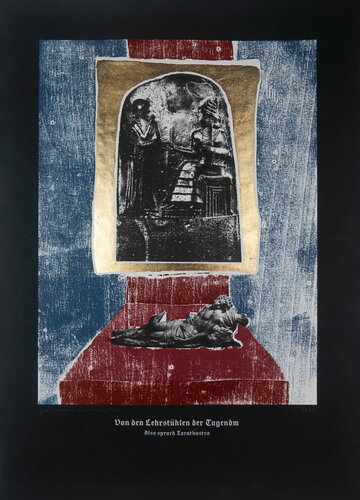 On The Teachers Of Virtue, Thus Spoke Zarathustra. di Guilherme Pontes, Stampa in vendita su Singulart