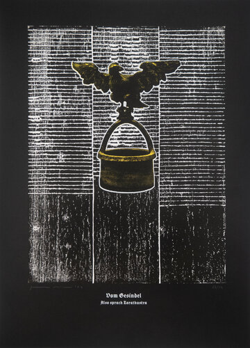 On The Rabble, Thus Spoke Zarathustra. di Guilherme Pontes, Stampa in vendita su Singulart