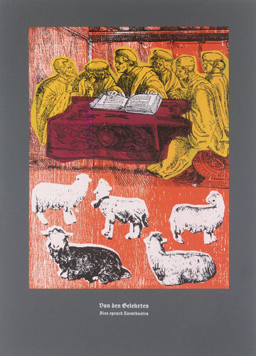 On Scholars, Thus Spoke Zarathustra. by Guilherme Pontes, Print for Sale on Singulart