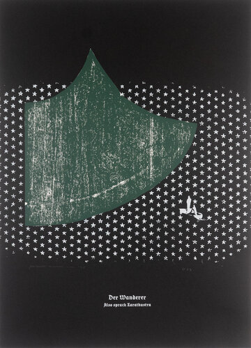 The Wanderer, Thus Spoke Zarathustra. von Guilherme Pontes, Druck kaufen auf Singulart